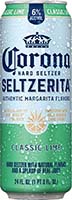 Corona Seltzerita Classic Lime 24ozcan