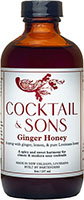 Cocktail & Sons Ginger Honey 8oz