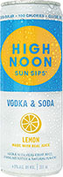 High Noon  Vodka & Lemon  Ready-to-drink  Pre-mixed Cocktail  Seltzer  4-pack Cans