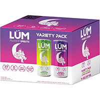Lum Spirits Aurora Acai Berry Variety Pack 12pk C 12oz