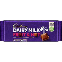 Cadbury Dairy Milk Fruit And Nuts