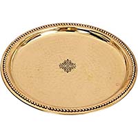 Elegant Gold Platter