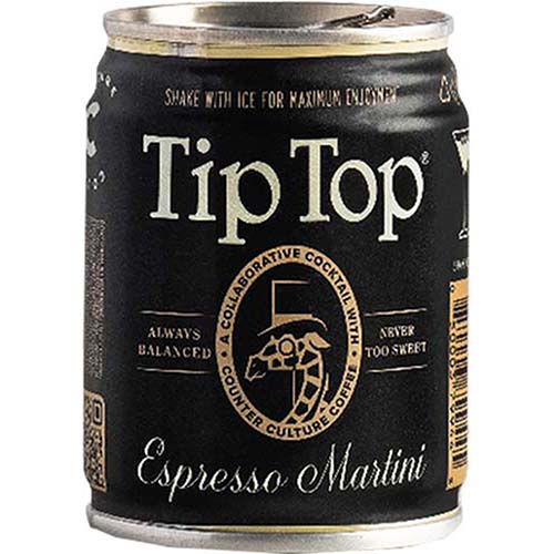 Tip Top Espresso Martini Rtd Cktal