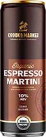 Crook & Marker Espresso Martini 4pk C 11.5oz
