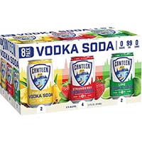 Canteen Spirits Vodka Soda Variety Tropical  8pk Is Out Of Stock