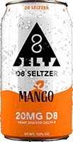 Delta 8 Seltzer Mango 12oz