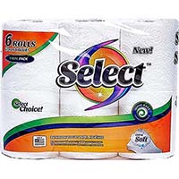 Select Bath Tissue 6pk