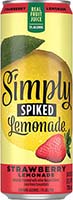 Simply Spiked Strawberry Lemonade 24oz