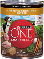 Purina One Chicken & Brown Rice Dog Food 13oz Can Is Out Of Stock