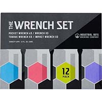 Industrial Arts Wrench Variety 12pk C 12oz