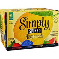 Simply Spiked Lemonade Seltzer Variety 12pk
