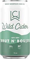 Wild Cider Brut 'n Boujee