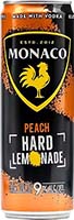 Monaco Hard Lemonade Peach  355ml