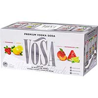 Vosa Vodka Water Variety