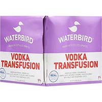 Waterbird Vodka Transfusion 4pk Cn