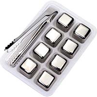 Stainless Steel Cubes 4ct
