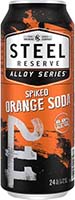 Steel Reserve Spiked Orange Soda 24oz Can
