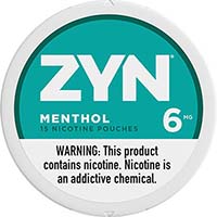 Zyn Nicotine Pouch Menthol 6mg