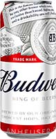 Budweiser 18 Pk 160z Cans Is Out Of Stock