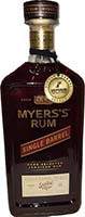 Lj Myers Rum Single Barrel 750ml 1p