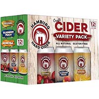 Hamburg Cider Variety 12oz Can 2/12pk Is Out Of Stock