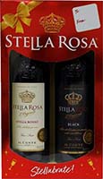 Stella Rosa Rosso And Black Semi-sweet Red Wine Red Box Vap