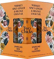 Two Chicks Cocktail Whiskey Spicy Ginger