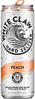White Claw Hard Seltzer        6pk Peach