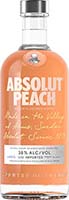 Absolut Peach Flavored Vodka Is Out Of Stock