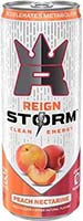 Reign Storm Energy Peach 12oz