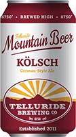 Telluride Mountain Beer Kolsch Cans