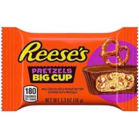 Reeses Big Cup W/pretzels 1.3oz