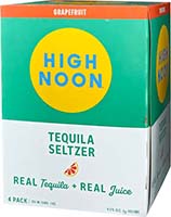 High Noon Grapefruit Tequila Seltzer 4pk