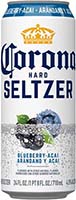 Corona Hard Seltzer Blueberry Acai Gluten Free Spiked Sparkling Water