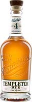 Templeton Rye Whiskey The Good Stuff 4 Year 750ml