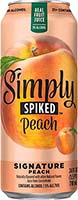 Simply Spiked Peach 24oz Can