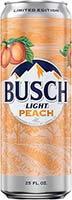 Busch Light Peach 25 Oz
