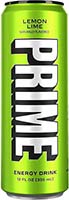Prime Lemon Lime Energy Drink Is Out Of Stock