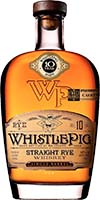 Whistle Pig Rye 10yr  Whiskey 750ml