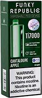Funky Republic Ti7000 Cantaloupe Apple