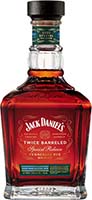 Jack Daniels Twice Barreled Rye 750ml/6