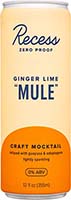 Recess Zero Ginger Lime Mule 4pk C 12oz