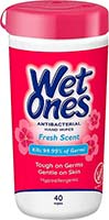 Wet Ones Antibacterial Hand Wipes Fresh Scent