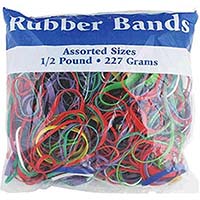 Rubber Bands Assorted Sizes