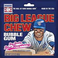 Big League Bubble Gum Blue Rasberry
