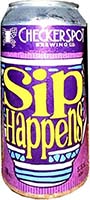 Checkerspot Brewing Sip Happens 4pk Cans