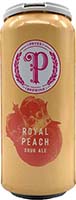 Pryes Brewing Royal Peach Sour 4 Pk Cans