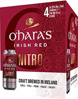 Oharas Irish Red Nitro 4 Pack 14.9 Oz Cans