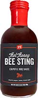 Ps Hot Honey Bee Sting Chipotle Bbq Sauce 18oz