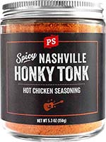 Ps Spicy Honky Tonk Hot Chicken Seasoning 5.3oz